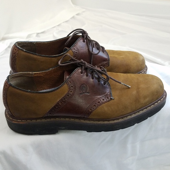 Tommy Hilfiger Other - Tommy Hilfiger 10.5 Mens Oxford Saddle Shoes Brown